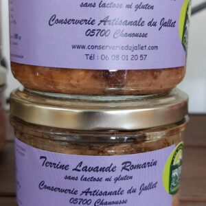 Terrine Lavande Romarin 180gr