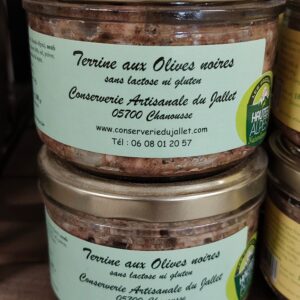 Terrine olive noire 180gr