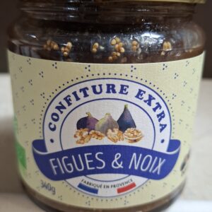 Confiture figue et noix 340 gr